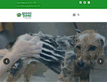 Tablet Screenshot of greenpawzsf.com